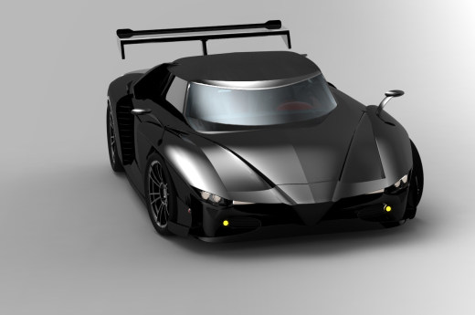 豪华跑车3D图纸(Rhino设计)缩略图